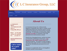 Tablet Screenshot of lcinsurancegroup.com